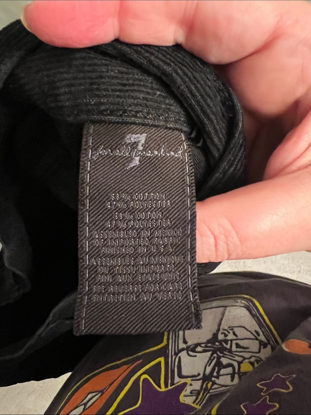 7 For All Mankind Straight-Leg Black courdory Jeans - Timeless Everyday Fit - Picture 9 of 11